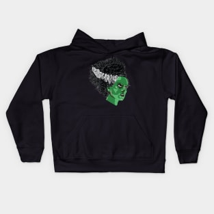 BRIDE GREEN Kids Hoodie